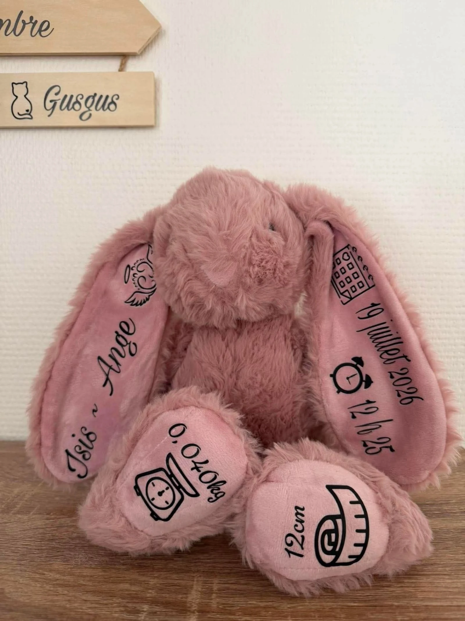 Plush rabbit – photo 4